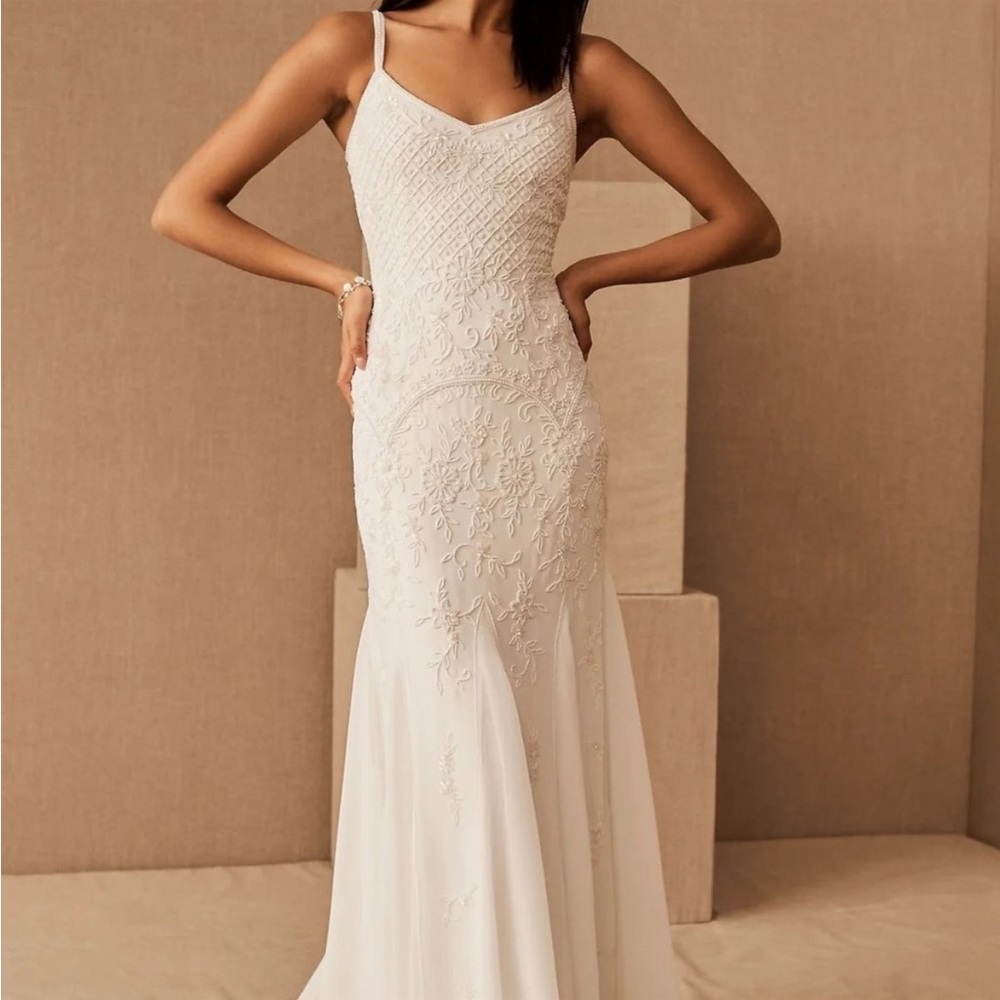 Anthropologie Beldina BHLDN wedding dress